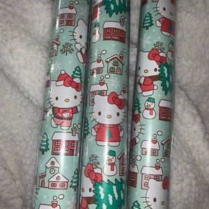 Hello Kitty Christmas Gift Wrapping Paper